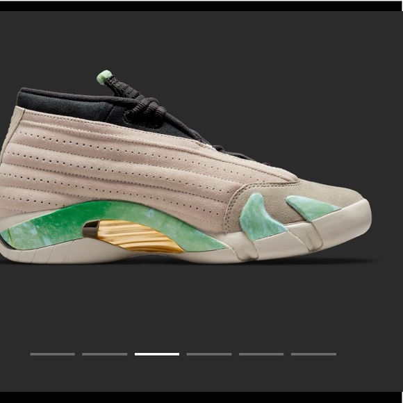 Air Jordan 14 Retro Low Women’s Aleali May ‘Fortune’ Size 9W / 7.5M DJ1034-200 - Picture 10 of 13